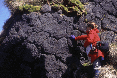 Pillow lava